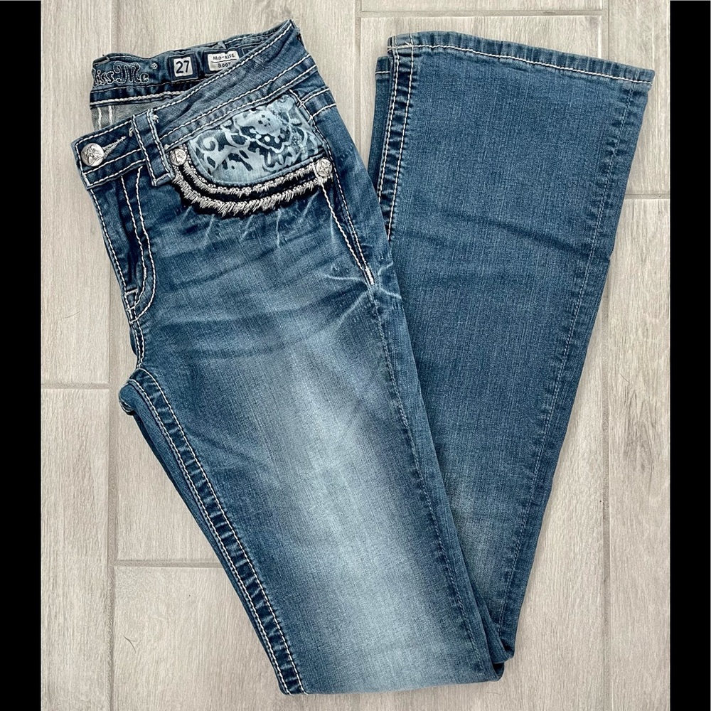 Miss Me jeans size 27x34